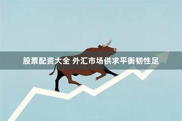 股票配资大全 外汇市场供求平衡韧性足